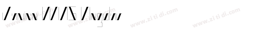 Janice W05 Regular字体转换
